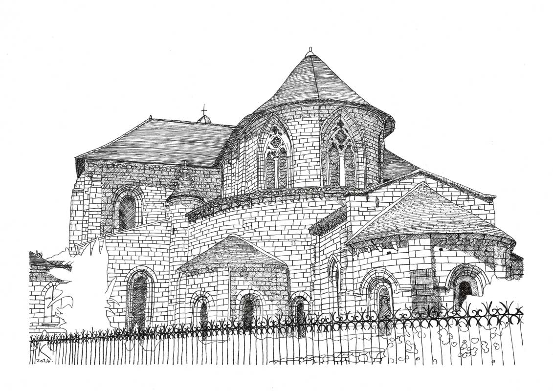 Figeac église abbatiale Saint-Sauveur © Kainda Chic