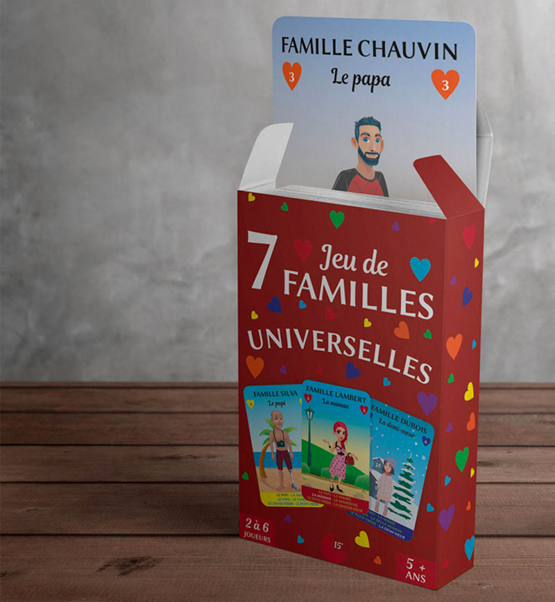 Jeu de 7 familles Universelles