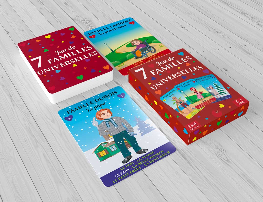 Jeu de 7 familles Universelles Jeu de 7 familles Universelles