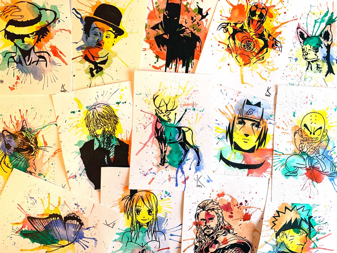Œuvres éclats d'arts © Kainda Chic