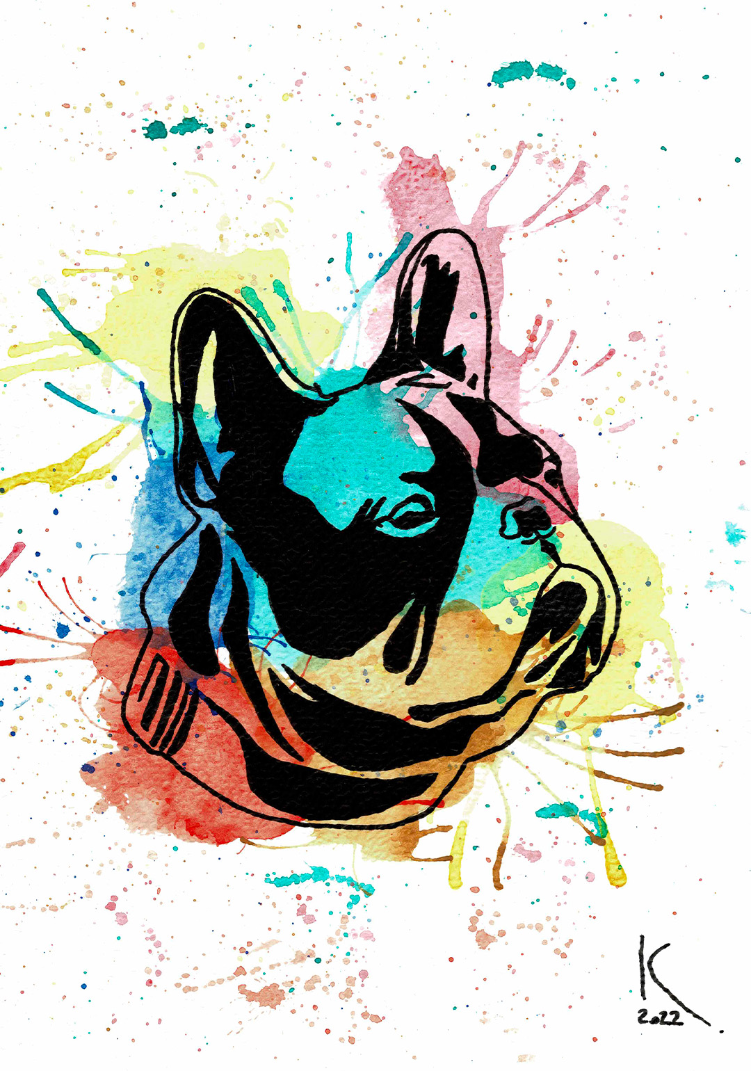 Chien Bouledogue Français