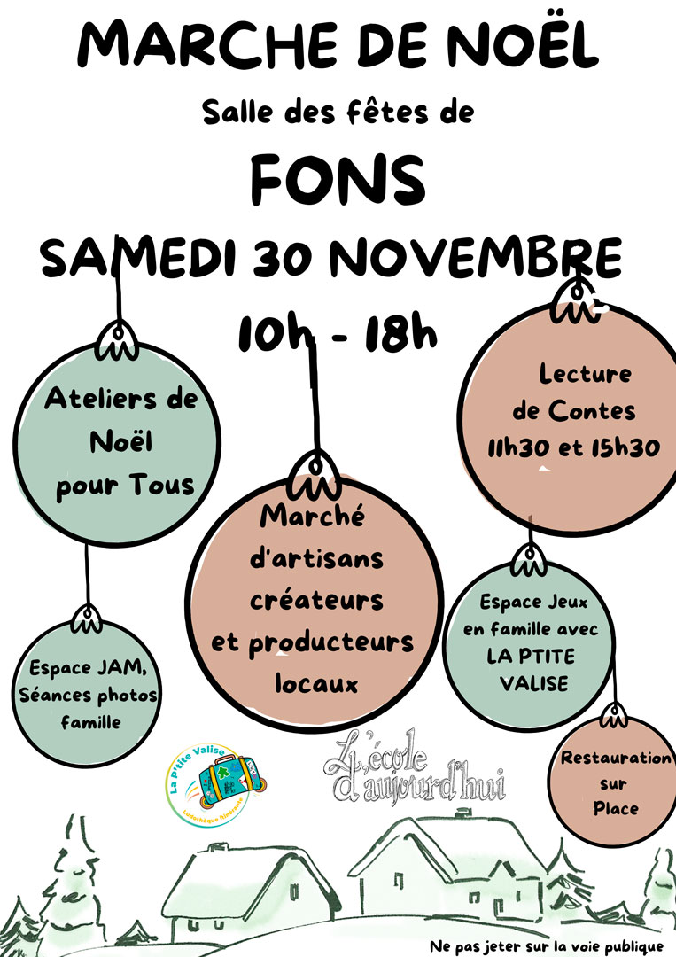 Marche Noël de Fons 2024