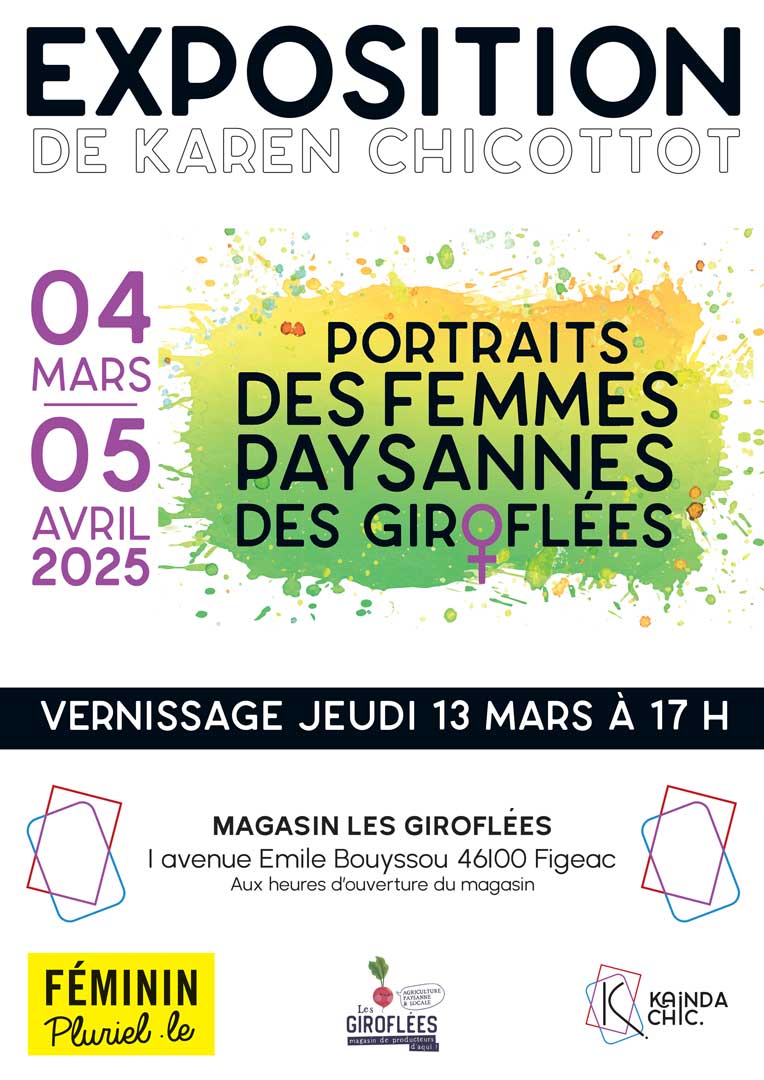 Exposition - Portraits des femmes paysannes des Giroflées
